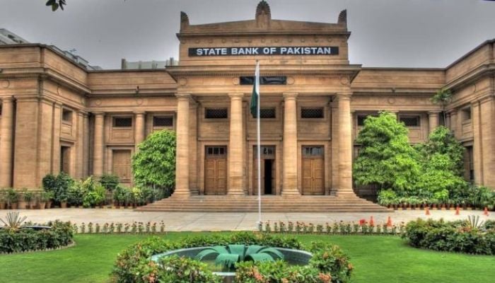 An undated image of the State Bank of Pakistan building. — APP