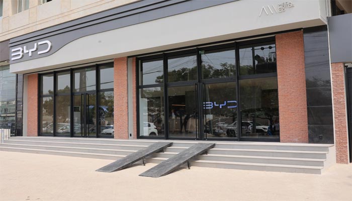 An undated image of BYD showroom. — Supplied