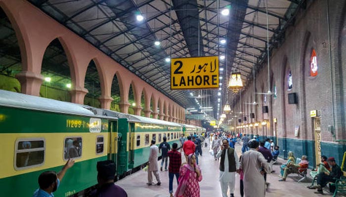 An undated image of Lahore station. — iStock