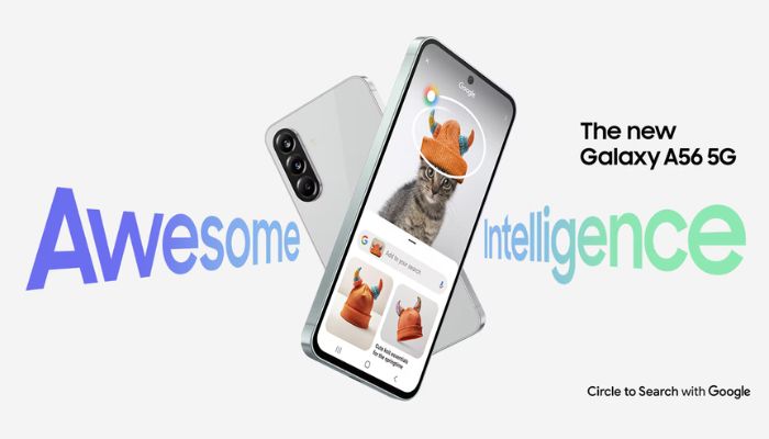 An undated image of Samsung Galaxy A56. — Samsung