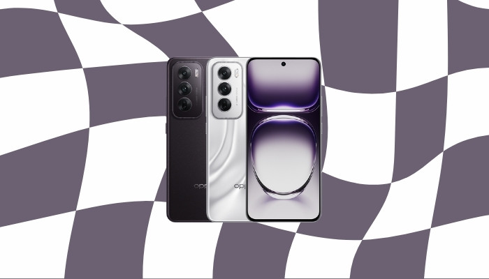 An undated image of Oppo Reno 12. — OPPO/ Canva