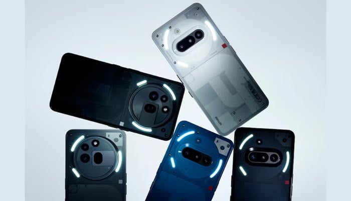 An undated image of Nothing Phone 3a series. — Nothing