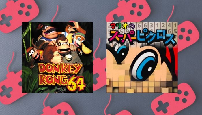 An undated image of Donkey Kong and Mario’s Picross game posters. — IGN