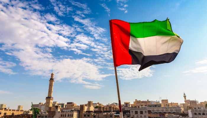 An undated image of UAE flag. — Canva