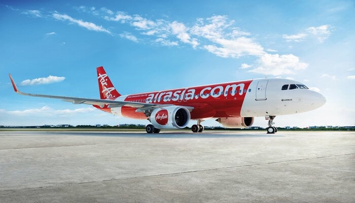 An undated image of an AirAsia aircraft. — AirAsia