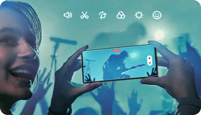 An undated image of Log Video recording. — Samsung