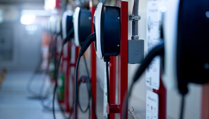 An undated image of an EV charging station. — Canva