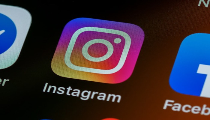 An undated image of Instgram app. Unsplash