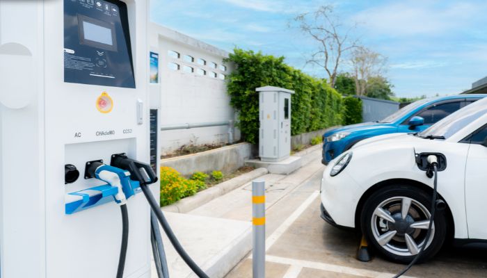 An undated image of an EV charging station. — Canva