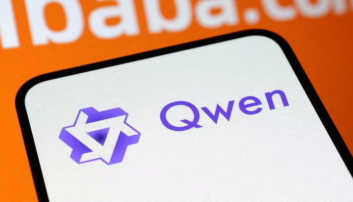 Qwen and Alibaba logos are seen in this illustration taken, January 29, 2025. — Reuters