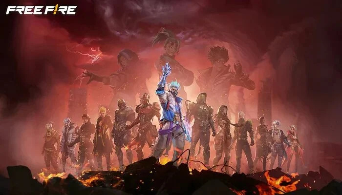 An undated image of Garden Free Fire game characters. — Garena Free Fire