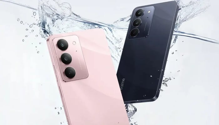 An undated image of Realme C75x. — Realme