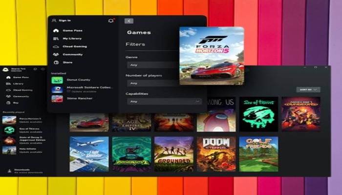 An undated image of Xbox Home screen page. — Xbox/Canva
