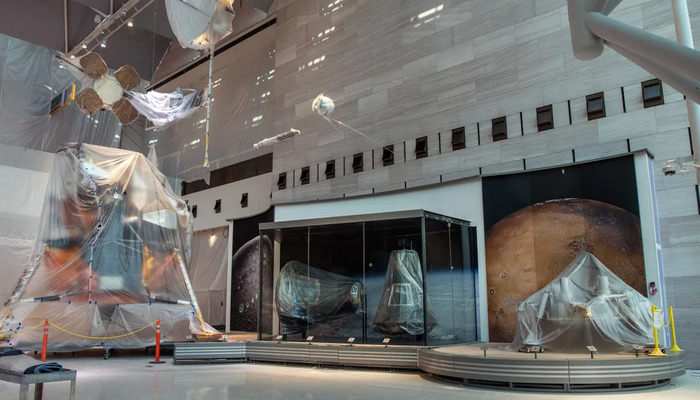 An undated image of Smithsonians National Air and Space Museum. Smithsonian