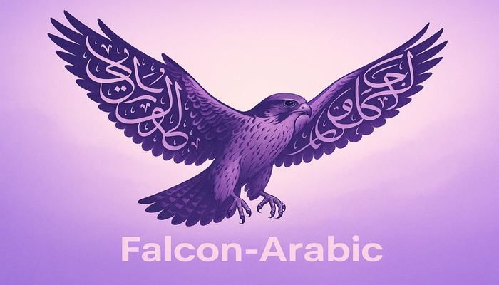 An undated image of UAEs Falcon Arabic AI model. — Falcon