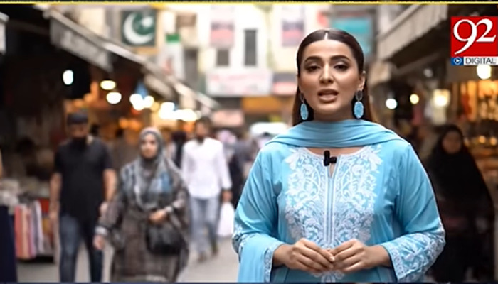 A screengrab taken on June 1, 2025. — YouTube/@92newshdtv