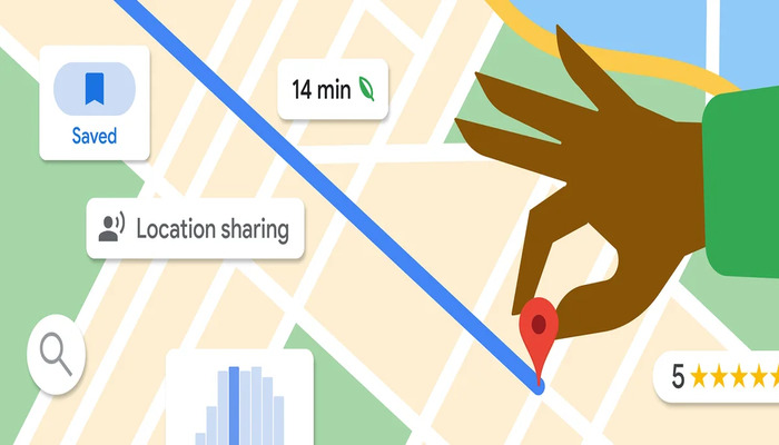 An undated image representational image of Google Maps. — Google Blog