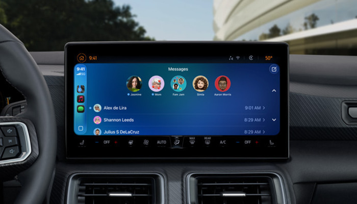 An undated image of Apple CarPlay iOS 26 update. — Apple blog