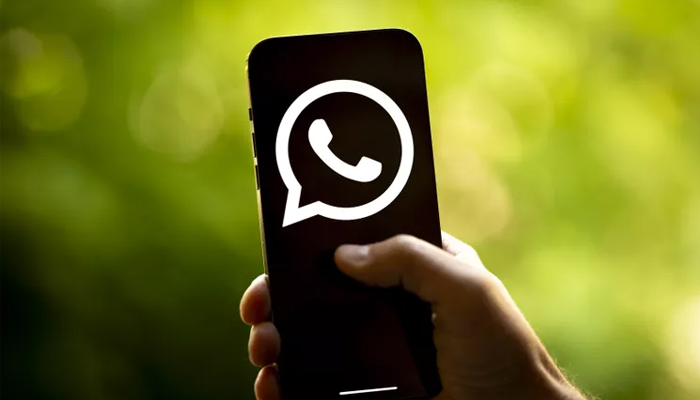 An undated image of WhatsApp app logo. — Getty Images