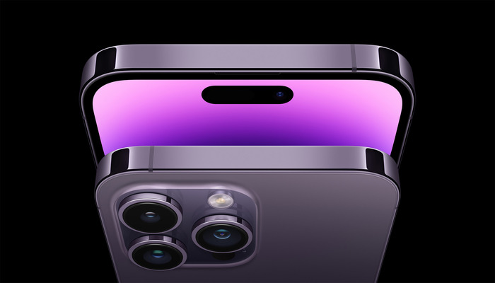 An undated image of iPhone 14 Pro Max. — Apple