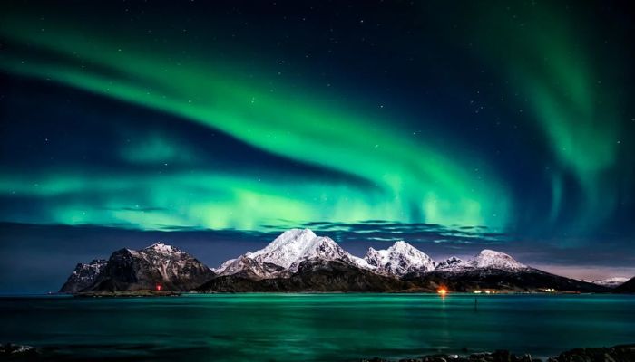 An undated image of northern lights. — Pexels