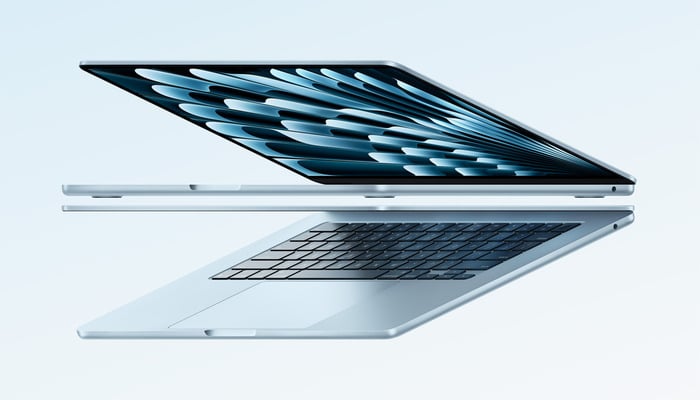 An undated image of Apple MacBook Air. — Apple
