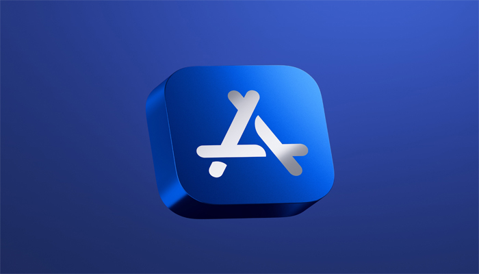 An undated image of App Store logo. — Apple