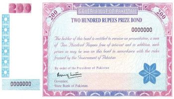 Rs200 prize bond draw result announced for June 2025
