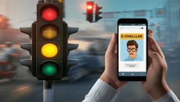E-challan system launched in Karachi for better traffic management E-challan system launched in Karachi for better traffic management
