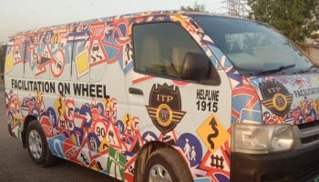 Islamabad Traffic Police deploys mobile facilitation vans Islamabad Traffic Police deploys mobile facilitation vans