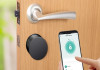 Firstriver Built-in WiFi Smart Lock with Handle Set: A 6-in-1 Wi-Fi biometric lock with 100 fingerprints