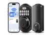 TEEHO TE011W WiFi Smart Deadbolt review: A keyless entry lock with 100 user codes