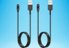 Cisike 2-Pack Smart Watch Magnetic Charger Cables review: A 2-Pack of magnetic USB-A charging cables with 1.3ft length and 5,000-bend durability