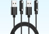 Universal Smart Watch Magnetic Charger Cables review: A 2-Pack of USB-A 2-pin charging cables with Overcurrent and Surge Protection