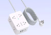 HANYCONY Surge Protector Power Strip review: An 8-outlet power strip with four USB ports, 1080J surge protection, and braided 5-foot cord